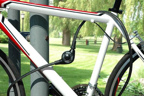 Master Lock Cable Lock, Set Your Own Speed Dial Combination Bike Lock, 6 ft. Long, 8300D in Saudi Arabia