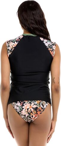 قفاز الجسم النسائي ذو الأكمام القياسية ذات الأكمام القصيرة من Rashguard مع عامل حماية من الأشعة فوق البنفسجية 50 in Saudi Arabia