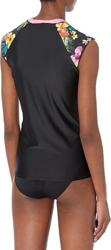 قفاز الجسم النسائي ذو الأكمام القياسية ذات الأكمام القصيرة من Rashguard مع عامل حماية من الأشعة فوق البنفسجية 50 in Saudi Arabia