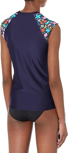 قفاز الجسم النسائي ذو الأكمام القياسية ذات الأكمام القصيرة من Rashguard مع عامل حماية من الأشعة فوق البنفسجية 50 in Saudi Arabia