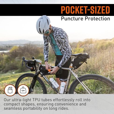 Tubolito S-Tubo CX/Gravel-All TPU Inner Tube 700C x 30-47mm, 32-50mm 42mm/60mm Presta Valve | Lightest Bike Tubes Worldwide | Specifically Designed in Saudi Arabia