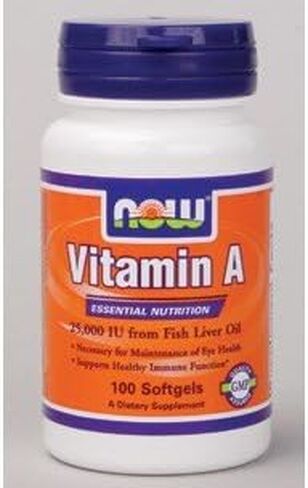 Now Foods, Vitamin A, 10,000 IU, 100 Softgels in Saudi Arabia