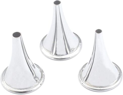 WDL Set of 3 Pcs Ear Specula (Speculum) Stainless Steel in Saudi Arabia