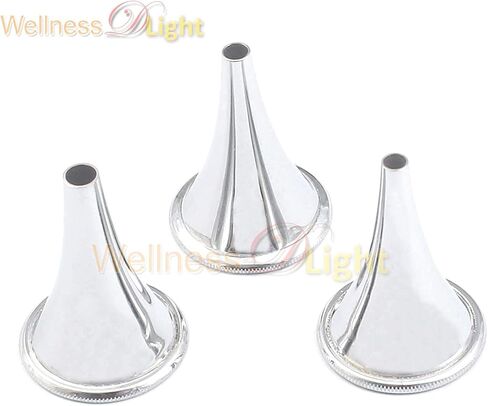 WDL Set of 3 Pcs Ear Specula (Speculum) Stainless Steel in Saudi Arabia