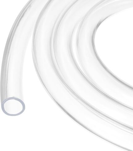 3/4" x 1" Clear Plastic PVC Tubing 25ft Flexible Vinyl Tube, [for Garden Irrigation, Water Hose, Fish Tanks, Aquarium] - 19mm x 25.4mm in Saudi Arabia