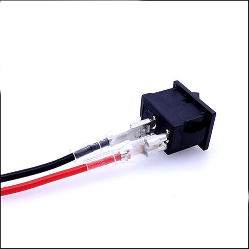 20 قطعة 2.8 مم طرف تجعيد أنثى بأسمائها الحقيقية مع أكمام عازلة، سلك كهربائي 20 سم موصل توصيل سريع معزول (10 أحمر + 10 أسود) in Kuwait