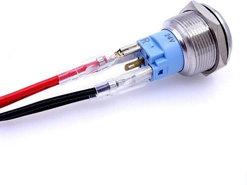 20 قطعة 2.8 مم طرف تجعيد أنثى بأسمائها الحقيقية مع أكمام عازلة، سلك كهربائي 20 سم موصل توصيل سريع معزول (10 أحمر + 10 أسود) in Kuwait