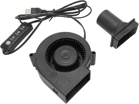 9733 97mm X 33mm USB Blower Fan, 5V DC Brushless Cooling Centrifugal Fan, 3800 RPM 22 CFM Brushless Cooling Blower Fan for Printer PC CPU Computer in Saudi Arabia
