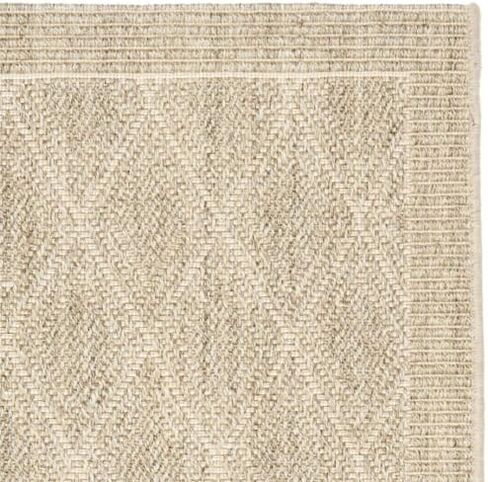 سجادة SAFAVIEH Palm Beach Collection - 2' x 8'، تصميم رملي وسيزال وجوت، مثالية للمناطق ذات حركة المرور العالية في غرفة المعيشة وغرفة النوم (PAB351A) in Saudi Arabia