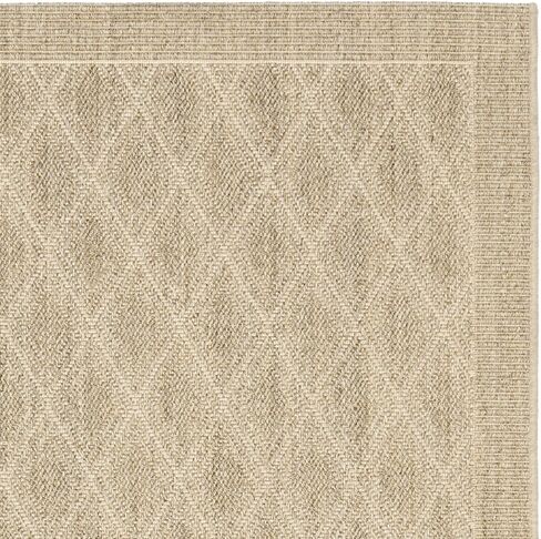 سجادة SAFAVIEH Palm Beach Collection - 2' x 8'، تصميم رملي وسيزال وجوت، مثالية للمناطق ذات حركة المرور العالية في غرفة المعيشة وغرفة النوم (PAB351A) in Saudi Arabia