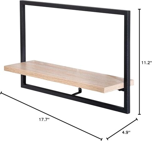 رف حائط طويل عائم من هوني كان دو SHF-08573 طبيعي in Kuwait