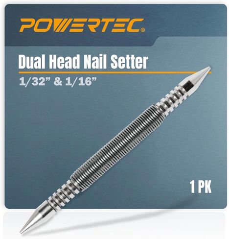 POWERTEC Door Hinge Pin Removal Tool, Spring Driven Hammerless Hinge Pin Remover and Punch Tool, 5000 PSI Striking Force, 1PK (71940) in Saudi Arabia