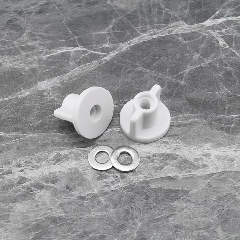 6 مجموعة مقعد المرحاض الخلفي طقم غسالة الجوز M6 الموضوع مقعد المرحاض السفلي تحديد استبدال استبدال الأجهزة المرحاض لمفصلات مقعد المرحاض العلوي in Kuwait