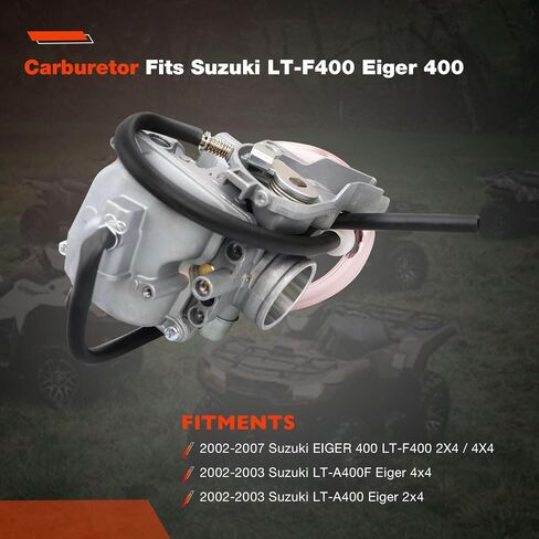 Carburetor Compatible with 2002-2007 Suzuki LT-F400 Eiger 400 Carb in Saudi Arabia