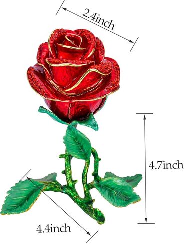 هدايا عيد الأم للأم من ابنتها، قلادة من الذهب عيار 24 قيراط مع الماس والورد المحفوظة، أحبك من الفضة الإسترليني عيار 925، عيد الأم/عيد الحب/عيد الميلاد للصديقات/النساء/لها/أمي in Kuwait