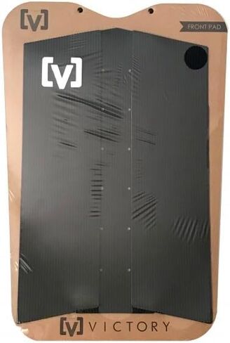 وسادة جر أمامية فاخرة من Victory Surf Grip - أقصى قدر من الإمساك، راحة وتحكم راديكالي، لوح ركوب الأمواج أو لوح التزلج، راحة بسمك 2 مم - أسود in Saudi Arabia