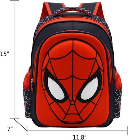 Manga backpack, waterproof and lightweight backpack, travel bag with keychain 15inch in Saudi Arabia