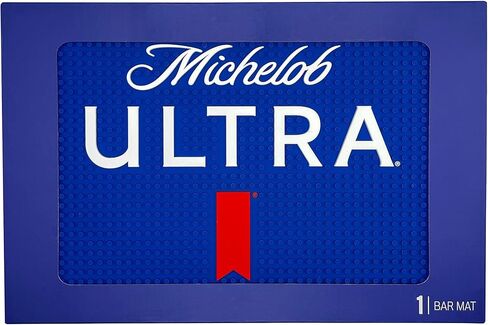 سجادة بار ميشيلوب - مقاس 45.72 × 30.48 سم، متوافقة مع دعامة مطاطية مضادة للانزلاق، مثالية لصانع القهوة المنزلي على سطح المنضدة ووعاء الحيوانات الأليفة in Kuwait