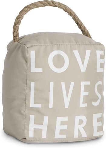Pavilion Gift Company 72157 No Place Like Home سدادة باب، 5 × 4.75 × 6 بوصات، رمادي in Kuwait