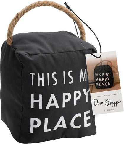 Pavilion Gift Company 72157 No Place Like Home سدادة باب، 5 × 4.75 × 6 بوصات، رمادي in Kuwait