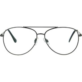 SA106 Mens Metal Rim Officer Pilot Multi 3 Power Focus Progressive Reading Glasses