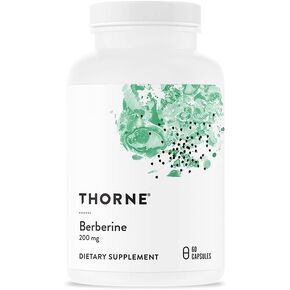 THORNE Berberine - 200 mg (Formerly Berbercap) - Supports Heart Function, Immune System and Gut Health - 60 Capsules