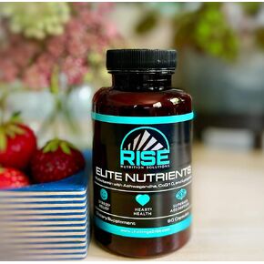 Rise Elite Nutrients with Vitamin A, Vitamin C, Vitamin D, Vitamin E, Calcium, Magnesium, Ashwagandha, and CoQ10 Supplement | Multivitamin for Men and Women