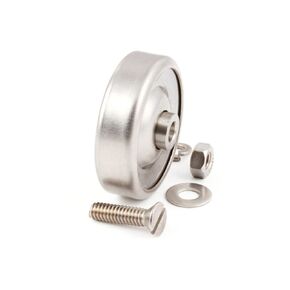 Jade 7240700000, Stainless Steel Skate Wheel Assembly with Bolts
