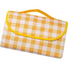 Picnic Outdoor Blanket Foldable Handy mat 79" x 59" Lightweight Waterproof Sandproof for Camping Hiking Grass (Green)
