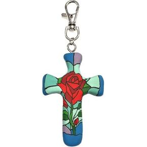 Calypso Studios by First & Main 3" Eternal Love Comforting Clay Cross Clip