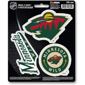 FANMATS NHL unisex NHL 3 Piece Decal Set