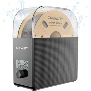 Creality Filament Dryer Box 2.0 Dehydrator Storage Drier Machine with 24h Timer Adjustable 45-65℃ Filament Spool Holder Keep Materials Dry During 3D Printing for 1.75/2.85/3.0 PLA,PETG,ABS,TPU