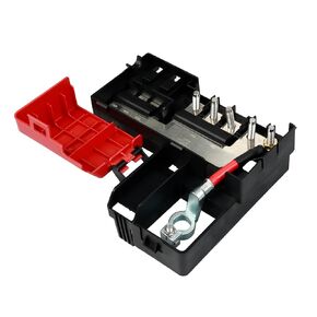 WATERWICH Fuse Box Battery Terminal with Cover Compatible with Cadillac Escalade Chevrolet Silverado 1500 2500 3500 HD Suburban Tahoe GMC Sierra 1500 2500 3500 HD Yukon XL 84354716 22985570 23150676