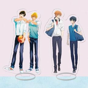 JCvCX 2Pcs Sasaki Miyano Figure Standing Figure Acrylic Peripheral Ornaments Collections for Fans，Sasaki and Miyano Figures