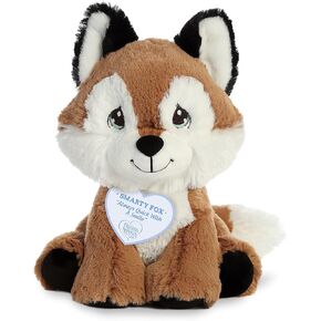 Aurora® Inspirational Precious Moments™ Smarty Fox Stuffed Animal - Cherished Memories - Enduring Comfort - Brown 8.5 Inches