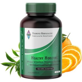 Diamond Healthy Horizons Multivitamin - Natural Multivitamin to Support Stress Relief and Provide Essential Nutrients - Daily Multivitamin for Men and Women - (90 Count)
