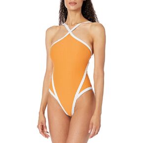 Body Glove Women's Standard Stephanie High Neck One Piece Swimsuit