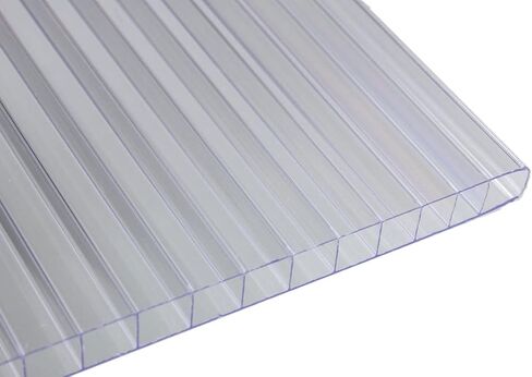 Falken Design Falkenacrylic-MW-CL-6MM/1236 Mw-CL-6mm/1236 ورق بولي كربونات متعدد الجدران، غطاء دفيئة، 6 مم (0.236 بوصة) 12 بوصة × 36 بوصة - شفاف، بولي كربونات in Saudi Arabia