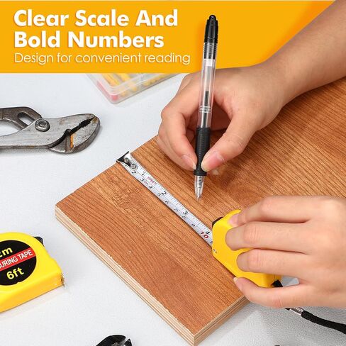 50 Pcs Small Tape Measure Retractable Bulk 6 Ft 2 M Mini Measuring Tape Retractable Tiny Measurement Tape with Inch and Metric for Construction Affair Tool Christmas Party Favors, Gifts for Men in Kuwait