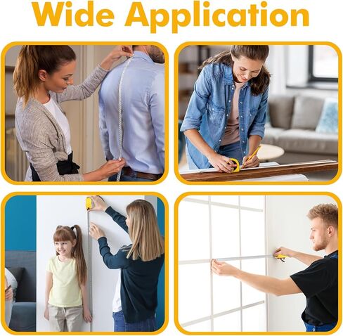 50 Pcs Small Tape Measure Retractable Bulk 6 Ft 2 M Mini Measuring Tape Retractable Tiny Measurement Tape with Inch and Metric for Construction Affair Tool Christmas Party Favors, Gifts for Men in Kuwait