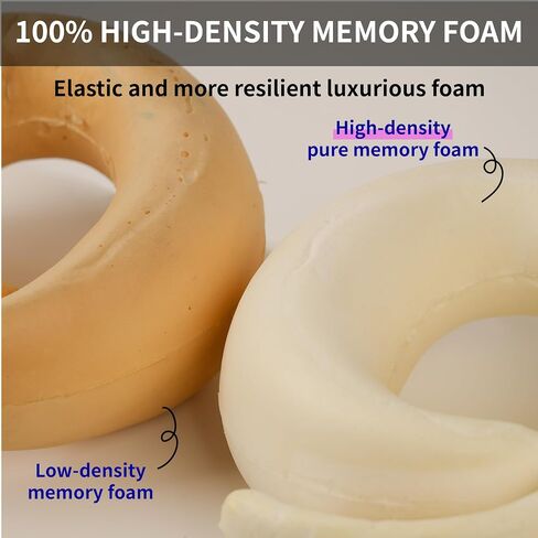 Magnetic Fastening, High-Density Memory Foam Travel Neck Pillow for Ultimate Comfort, Rollable & Compact, Ideal for Airplane, Car, and Home Use - Streamlined Design, Model fit in Saudi Arabia