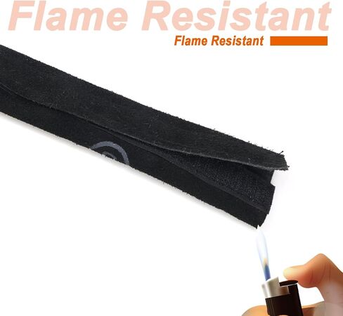 TIG Welding Torch Cable Cover Flame-Resistant Leather Black Cover 275"x 4" (23 Feet Length) in Saudi Arabia