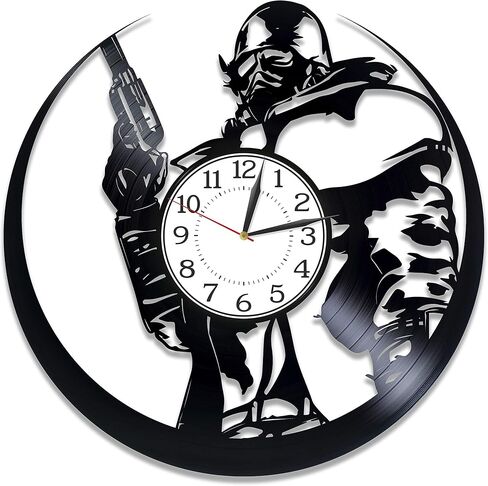 Fallout Vinyl Record Wall Clock Video Game Original Home Decor Fallout Wall Clock 12 Inch for Man Video Game Handmade Clock Fallout Birthday Gift Idea for Gamer in Saudi Arabia