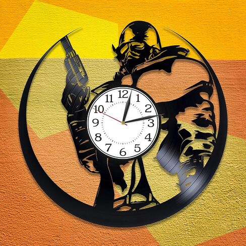 Fallout Vinyl Record Wall Clock Video Game Original Home Decor Fallout Wall Clock 12 Inch for Man Video Game Handmade Clock Fallout Birthday Gift Idea for Gamer in Saudi Arabia