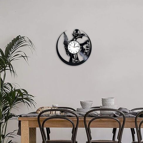 Fallout Vinyl Record Wall Clock Video Game Original Home Decor Fallout Wall Clock 12 Inch for Man Video Game Handmade Clock Fallout Birthday Gift Idea for Gamer in Saudi Arabia