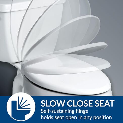 BEMIS 1655SSCT 047 Commercial Extra Heavy Duty Open Front Toilet Seat without Cover and Stainless Steel Self-Sustaining Hinges, ELONGATED, Plastic, Black in Saudi Arabia
