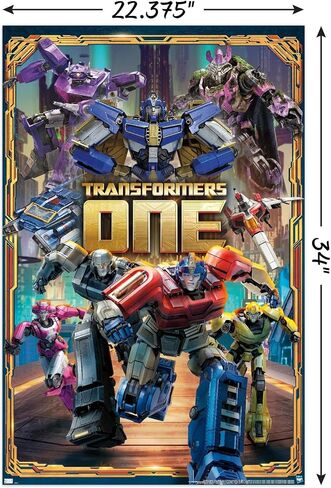 Hasbro Transformers: One - ملصق حائط للمجموعة، 22.37 بوصة × 34.00 بوصة، نسخة غير مؤطرة in Saudi Arabia