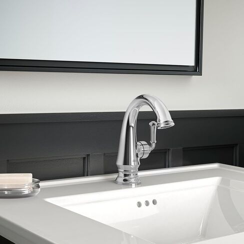 American Standard 7052121.002, Delancey Single Hole Single-Handle Bathroom Faucet 1.2 GPM, Chrome in Saudi Arabia