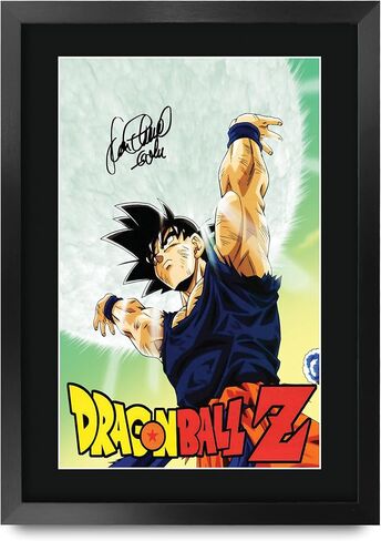HWC Trading Dragonball Z Sean Schemmel 16 x 12 inch Framed Gifts Printed Signed Autograph Picture for TV Memorabilia Fans - 16" x 12" Framed in Saudi Arabia