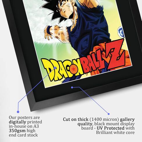 HWC Trading Dragonball Z Sean Schemmel 16 x 12 inch Framed Gifts Printed Signed Autograph Picture for TV Memorabilia Fans - 16" x 12" Framed in Saudi Arabia